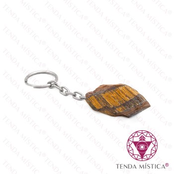 Porta Chaves Bruto Olho de Tigre