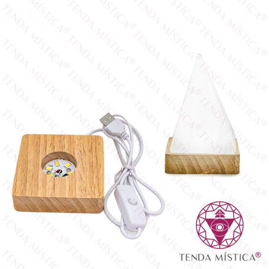 Base Led - Quadrada Branca M