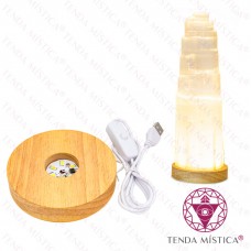 Base Led - Circular Amarela L