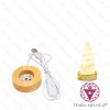 Base Led - Circular Amarela S