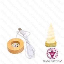 Base Led - Circular Amarela S