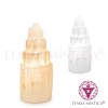 Selenite Candeeiro Torre 25cm Selenite Candeeiro Torre 25cm