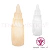Selenite Candeeiro Torre 35cm Selenite Candeeiro Torre 35cm