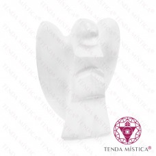 Selenite Formas Anjo 15cm