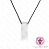 Colar Selenite Barra Bruto