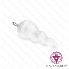 Pendente Selenite Espiral