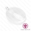 Pendente Selenite Oval Nanã