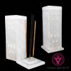 Selenite Incensário Torre