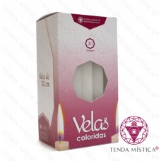 Velas 20cm Brancas