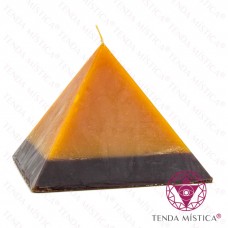 Vela Pirâmide Aromática - Mel