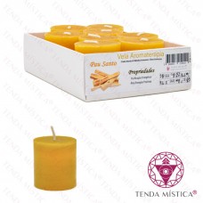 Vela Aromática pack8 - Pau Santo