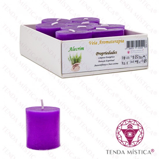 Vela Aromática pack8 - Alecrim