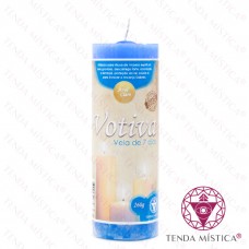 Vela Votiva Azul Clara