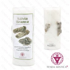 Velão Poderoso Sálvia Branca