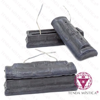 Vela Figura Caixão Preto